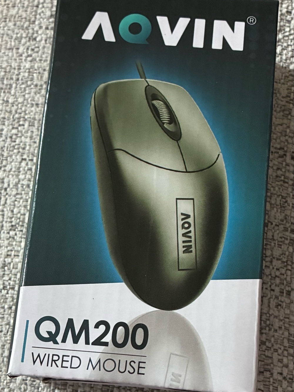 QM200 Wired Mouse - Olive Green